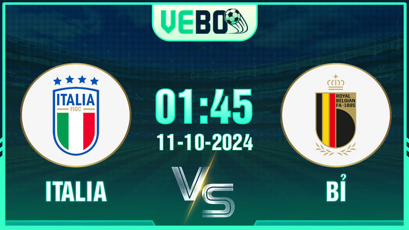 Soi kèo Ý vs Bỉ